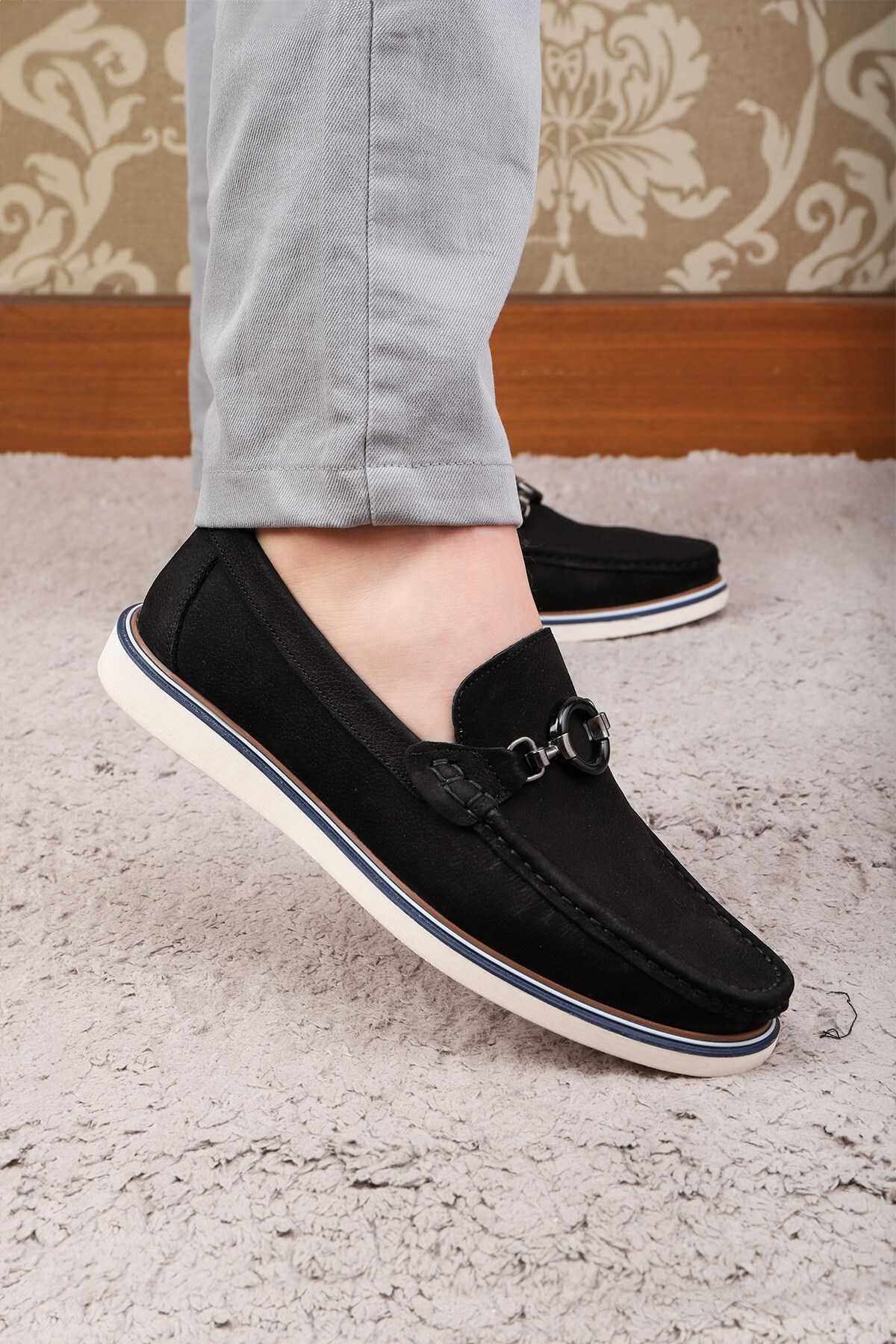 کفش روزانه مردانه چرم اصل مودیکا کفش لوفر