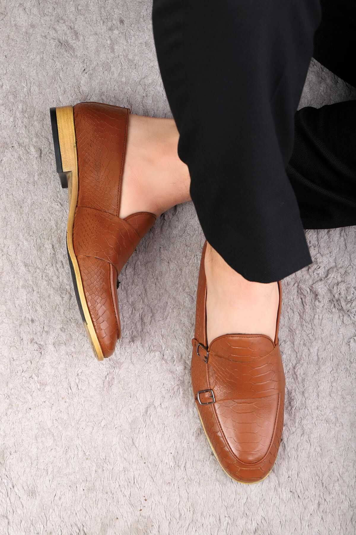 کفش کلاسیک مردانه چرم اصل Vodina، کفش کلاسیک لوفر