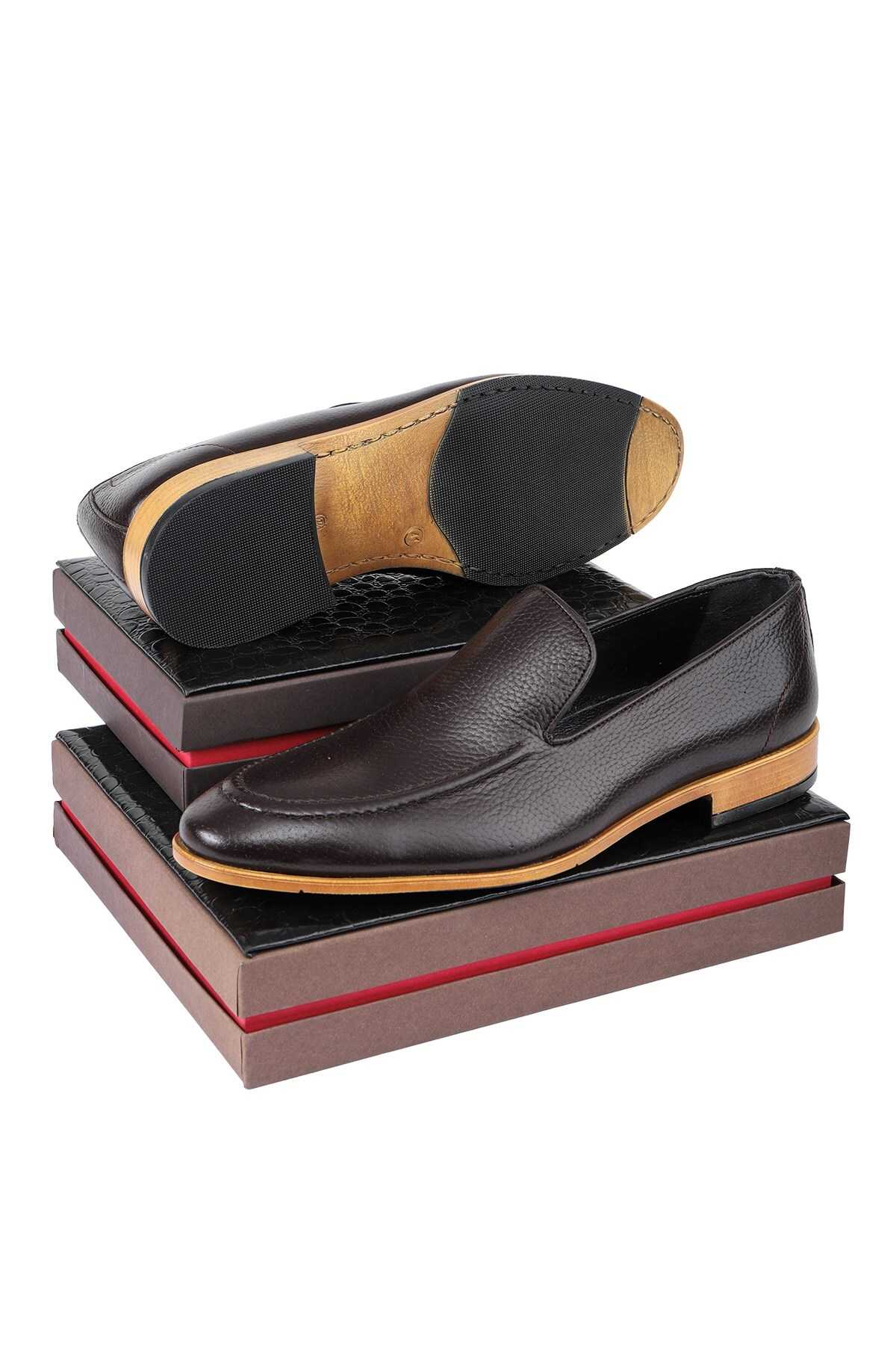 کفش کلاسیک مردانه چرم اصل فلاویا، کفش کلاسیک لوفر