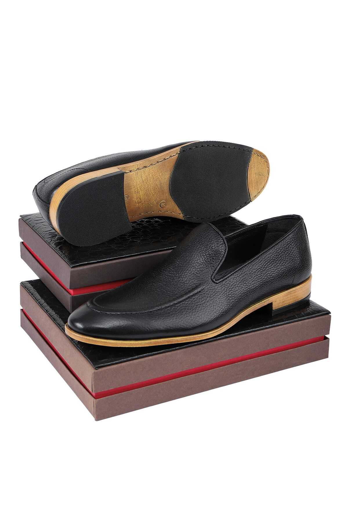 کفش کلاسیک مردانه چرم اصل فلاویا، کفش کلاسیک لوفر