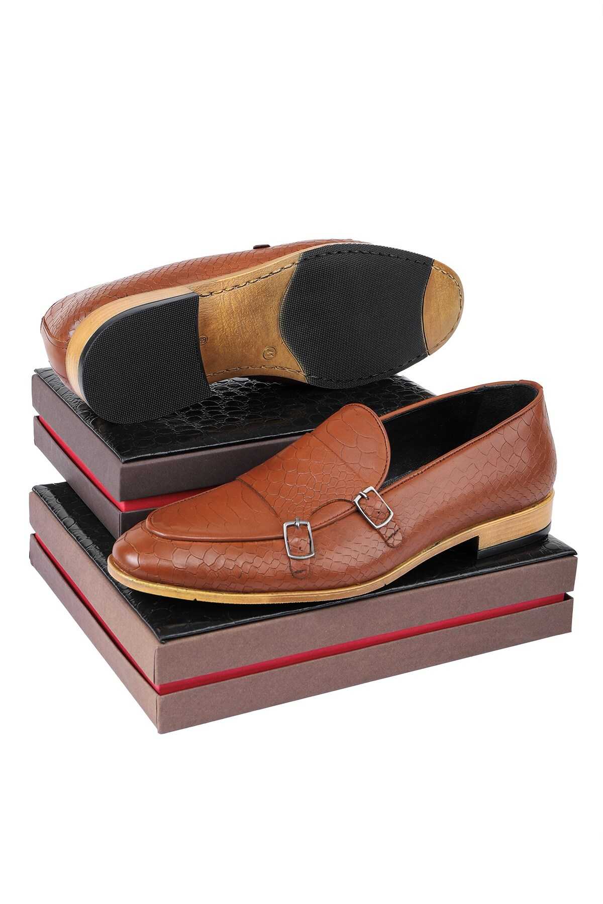 کفش کلاسیک مردانه چرم اصل Vodina، کفش کلاسیک لوفر