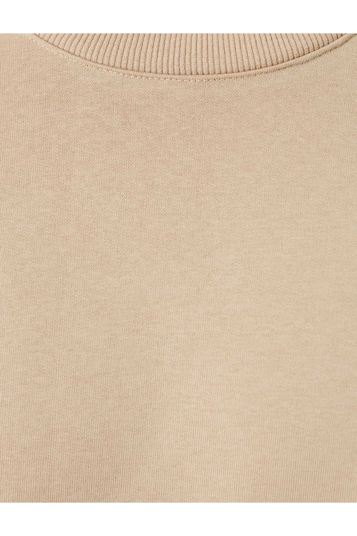 سویشرت آستین بلند یقه خدمه