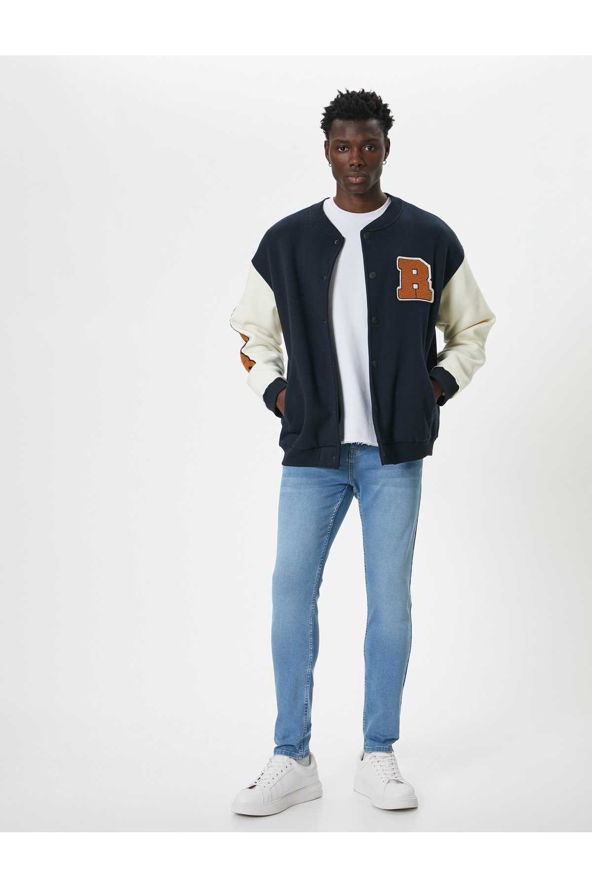 شلوار جین Skinny Fit - Michael Jean