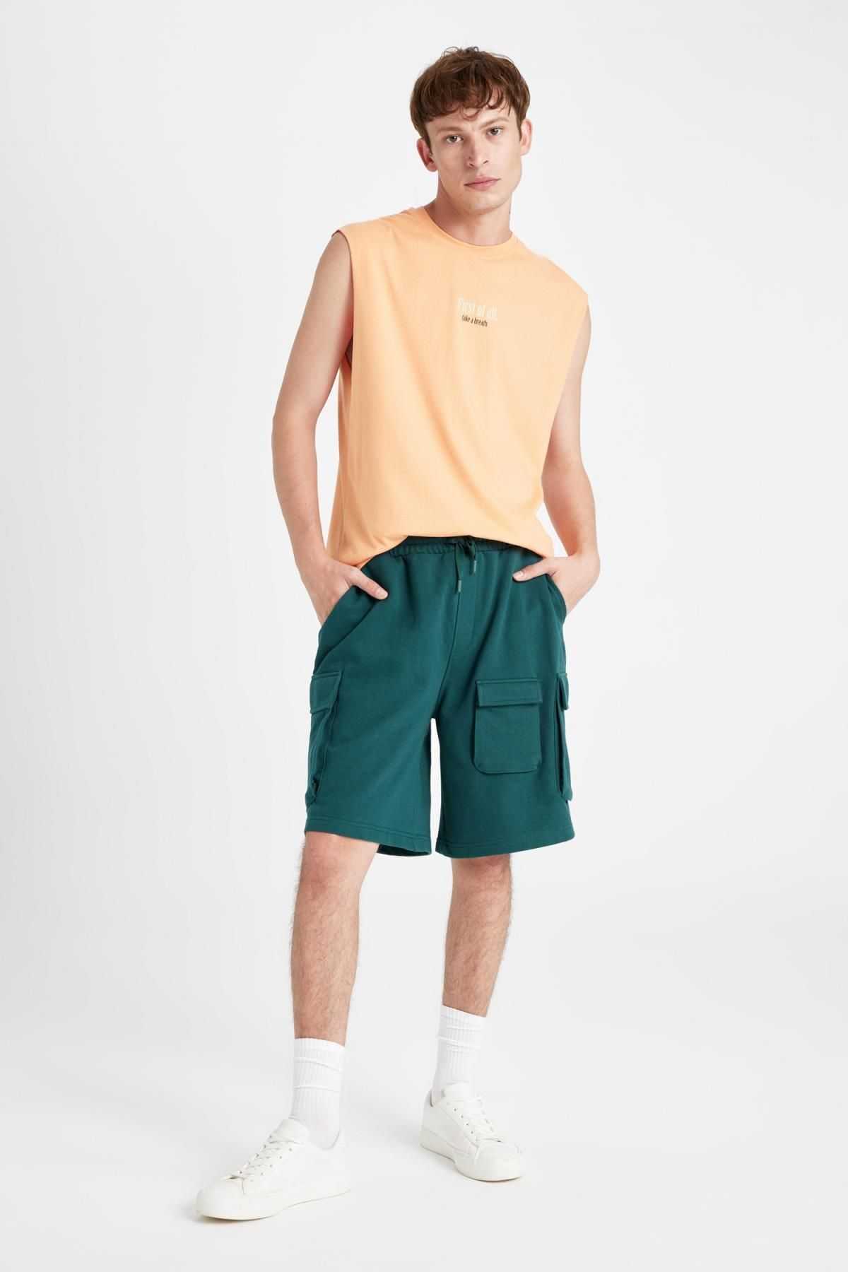 شلوار شلوار راست ساق بلند Relax Fit