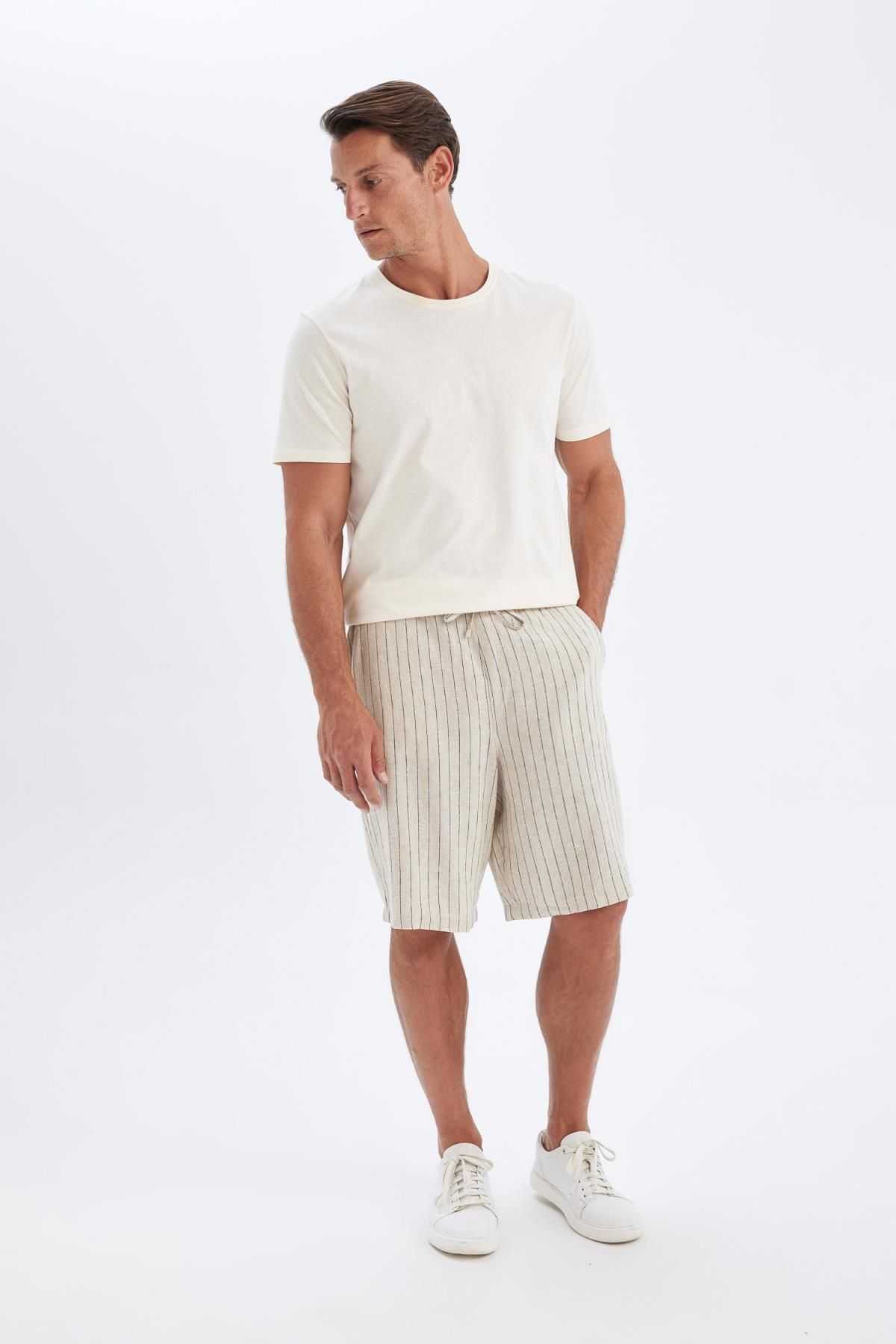 شورت برمودا ترکیبی ریلکس فیت