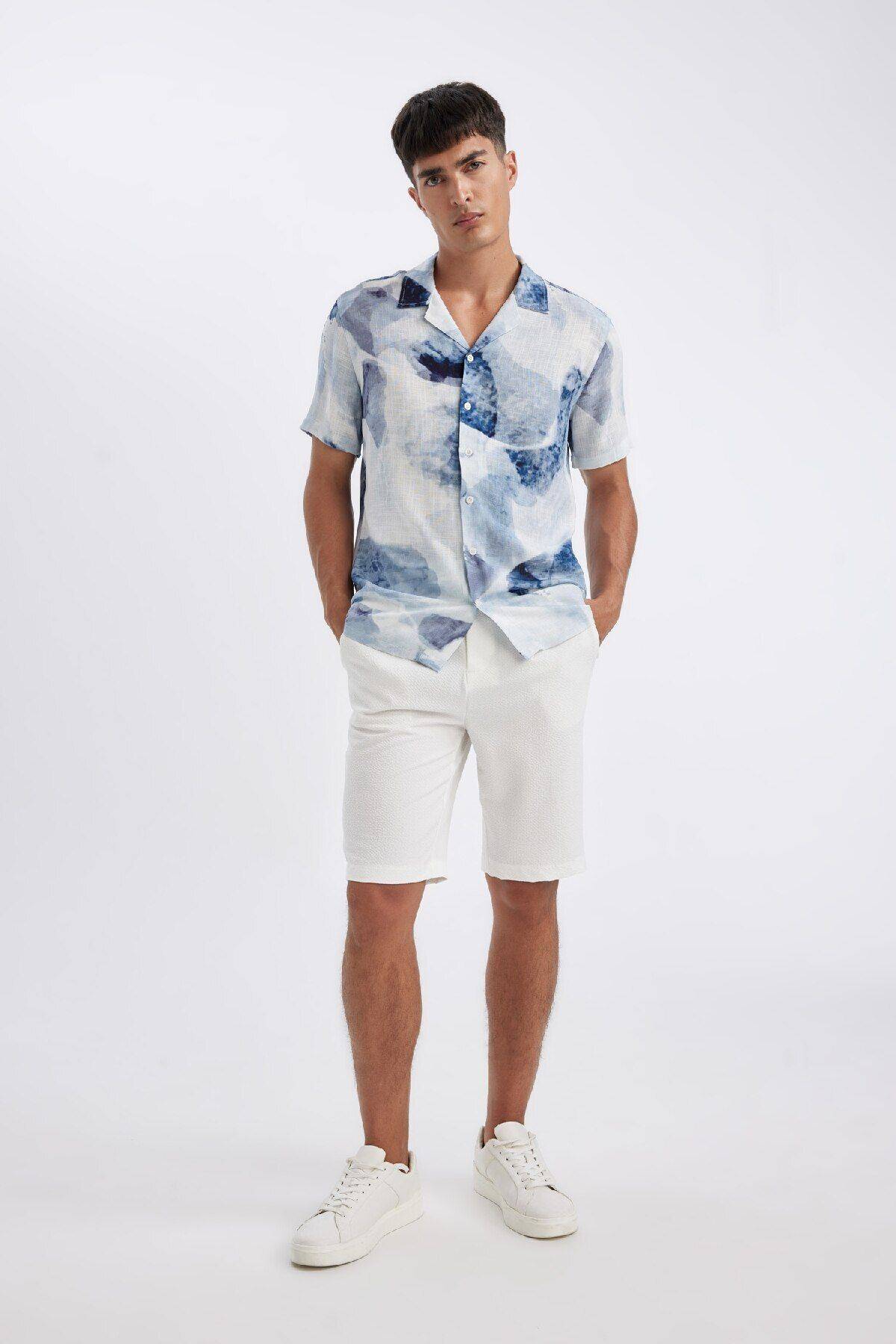 شورت برمودا چین دار