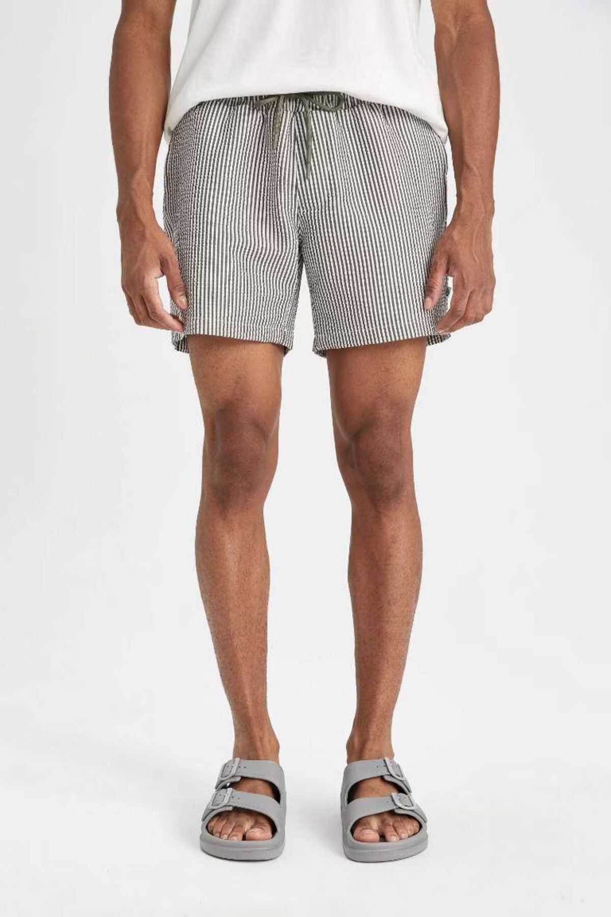 شورت شنا راه راه B7535ax24hs