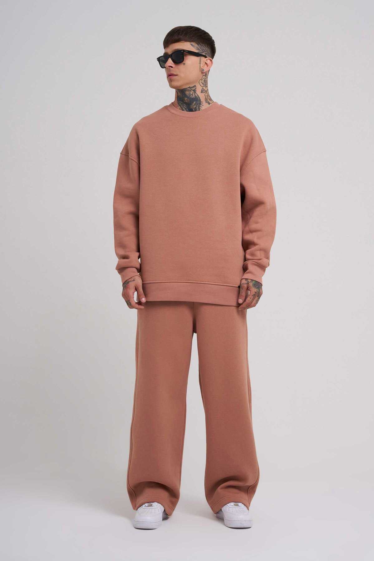 شلوار گرمکن مردانه گشاد قرمز