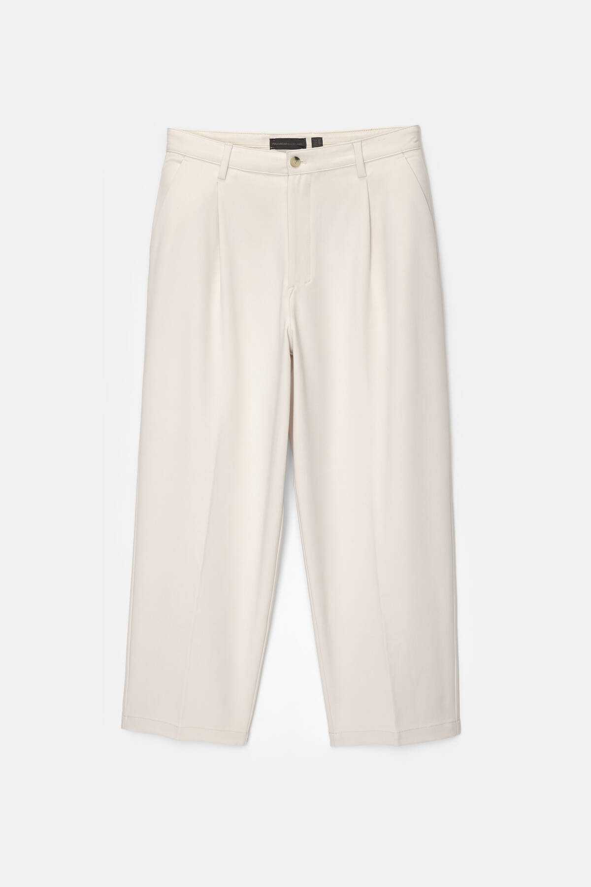 شلوار پارچه ای با دارت