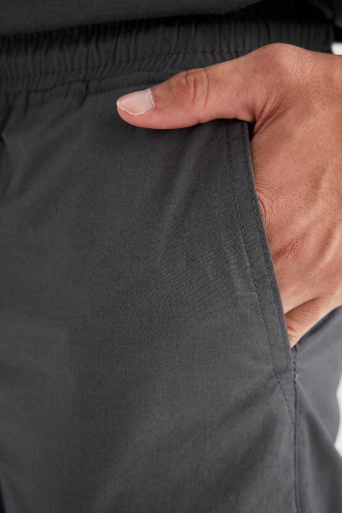 شلوار نخی الاستیک Leg Jogger D7782ax24au