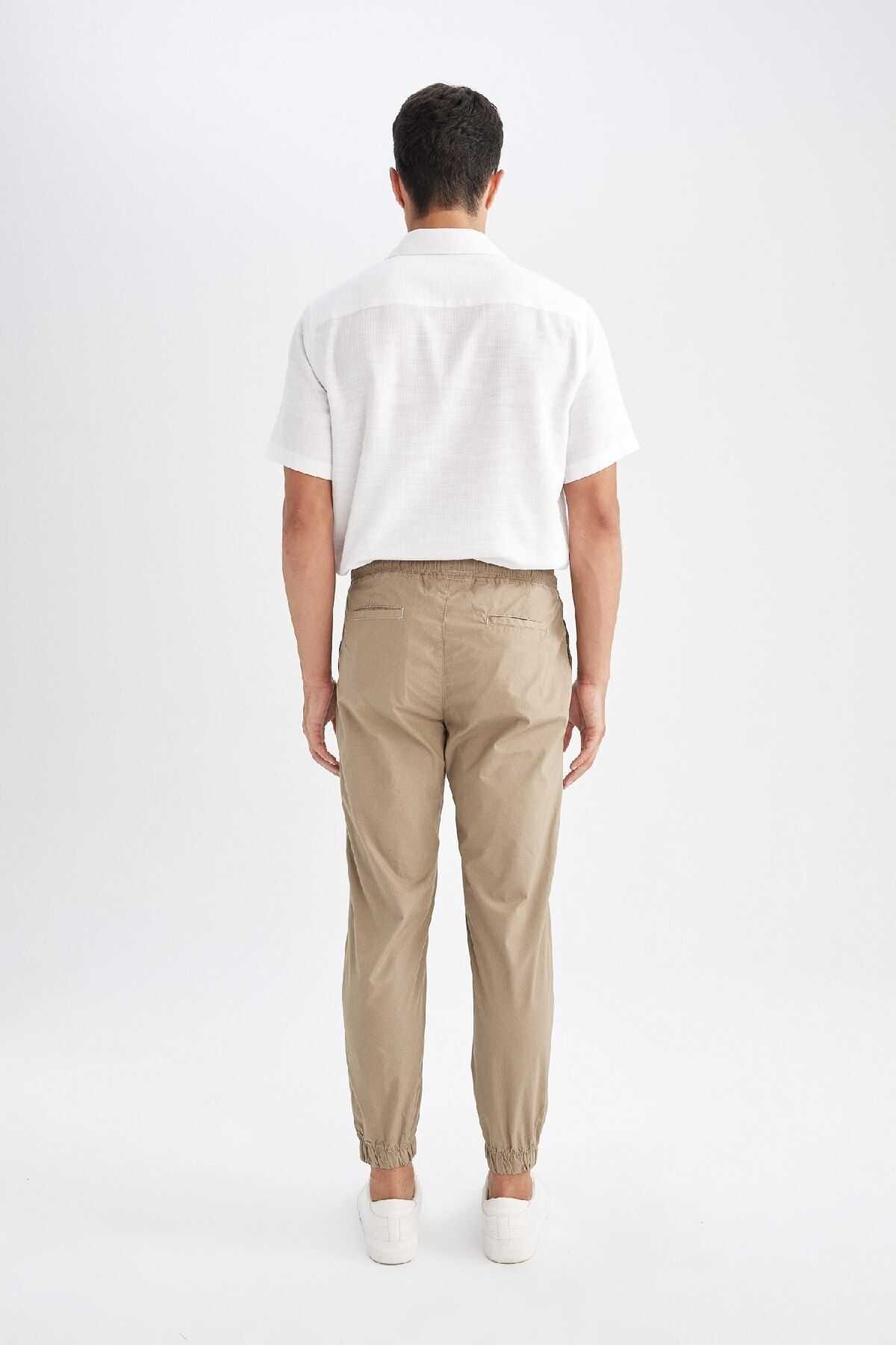 شلوار نخی الاستیک Leg Jogger D7782ax24au