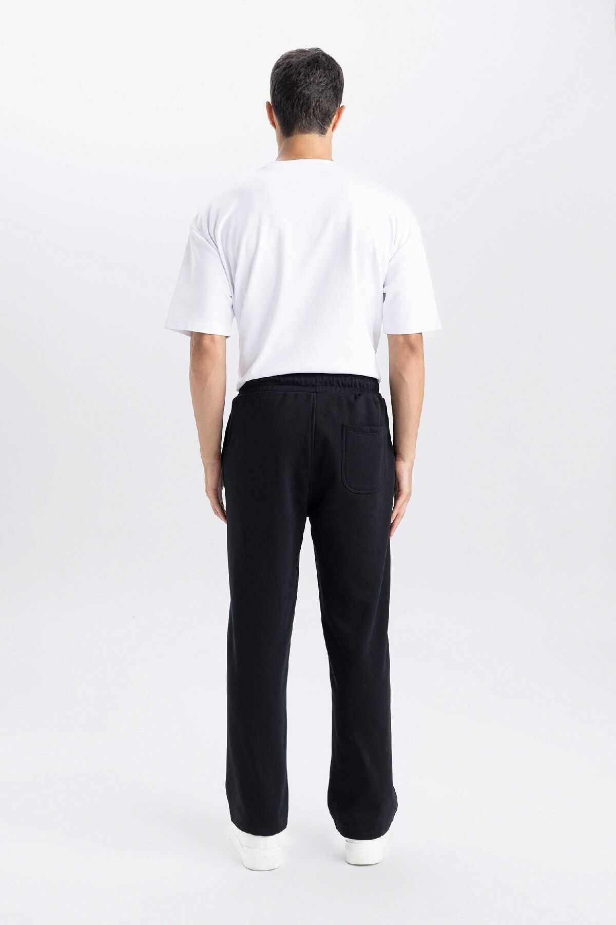 شلوار ورزشی ریلکس فیت سه جیبی ضخیم D8095ax24au