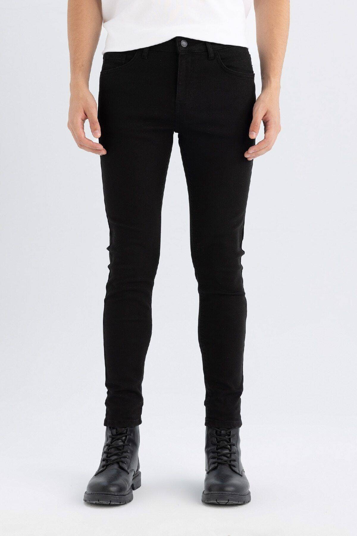 شلوار جین با ساق باریک فوق العاده لاغر