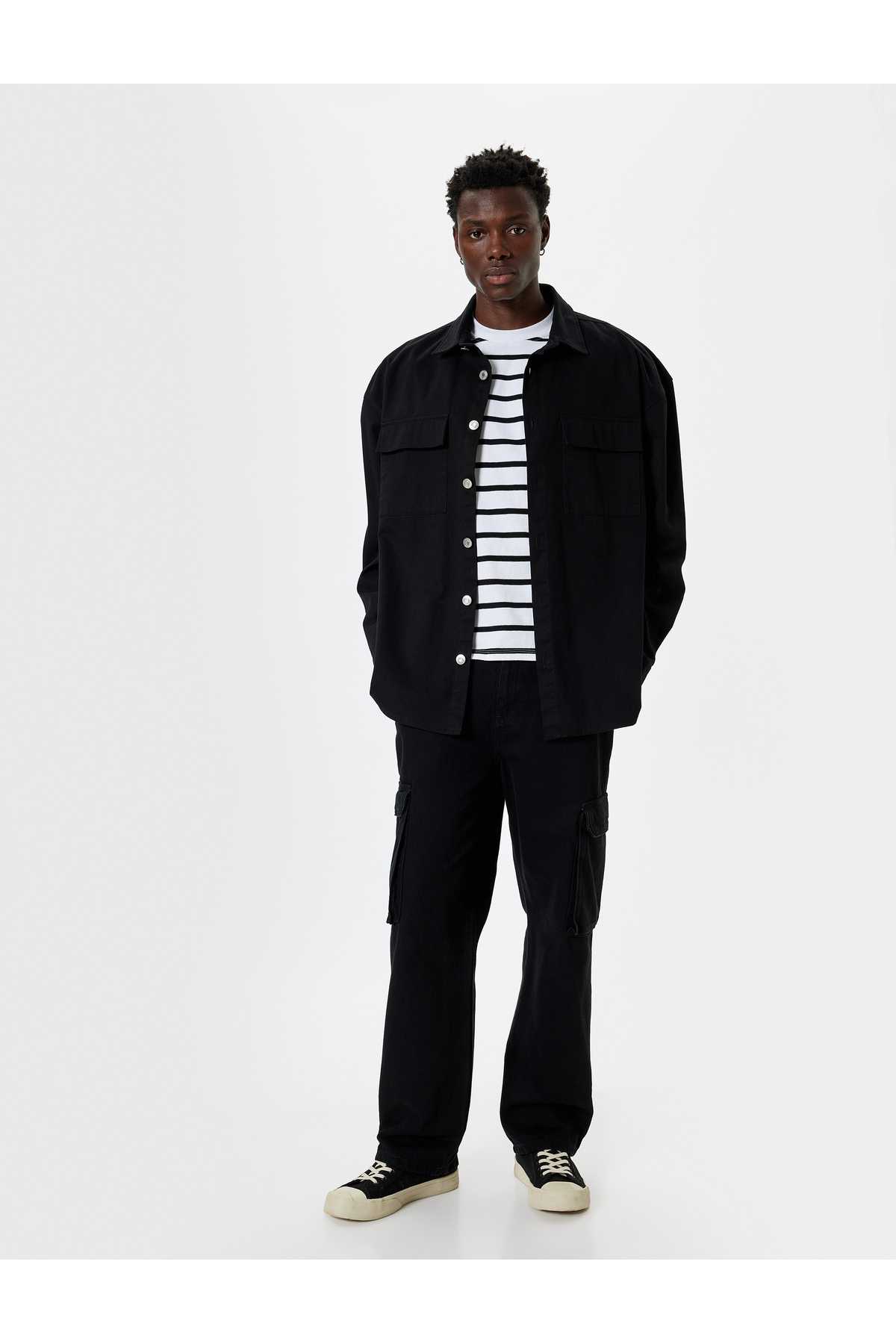 جیب شلوار جین پنبه ای دقیق جیب