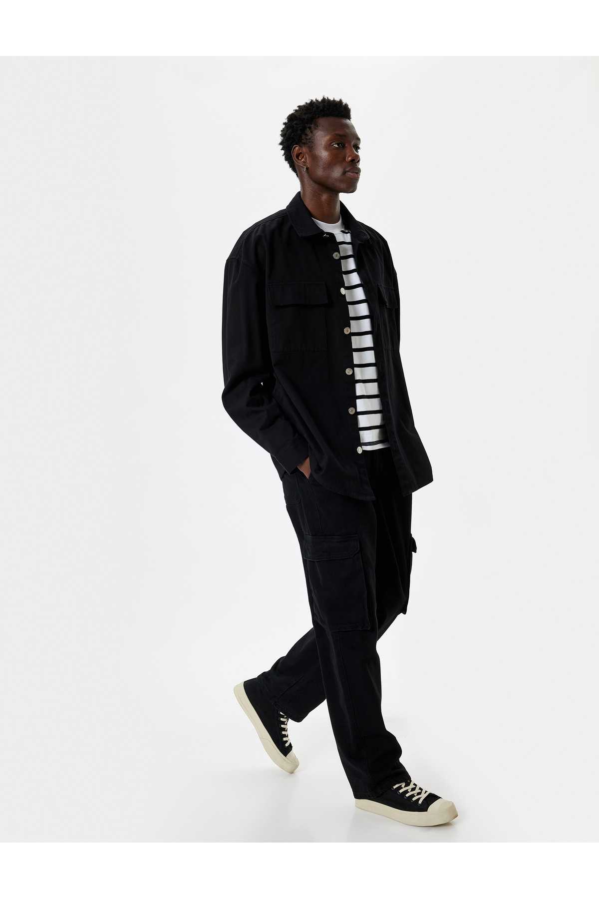 جیب شلوار جین پنبه ای دقیق جیب