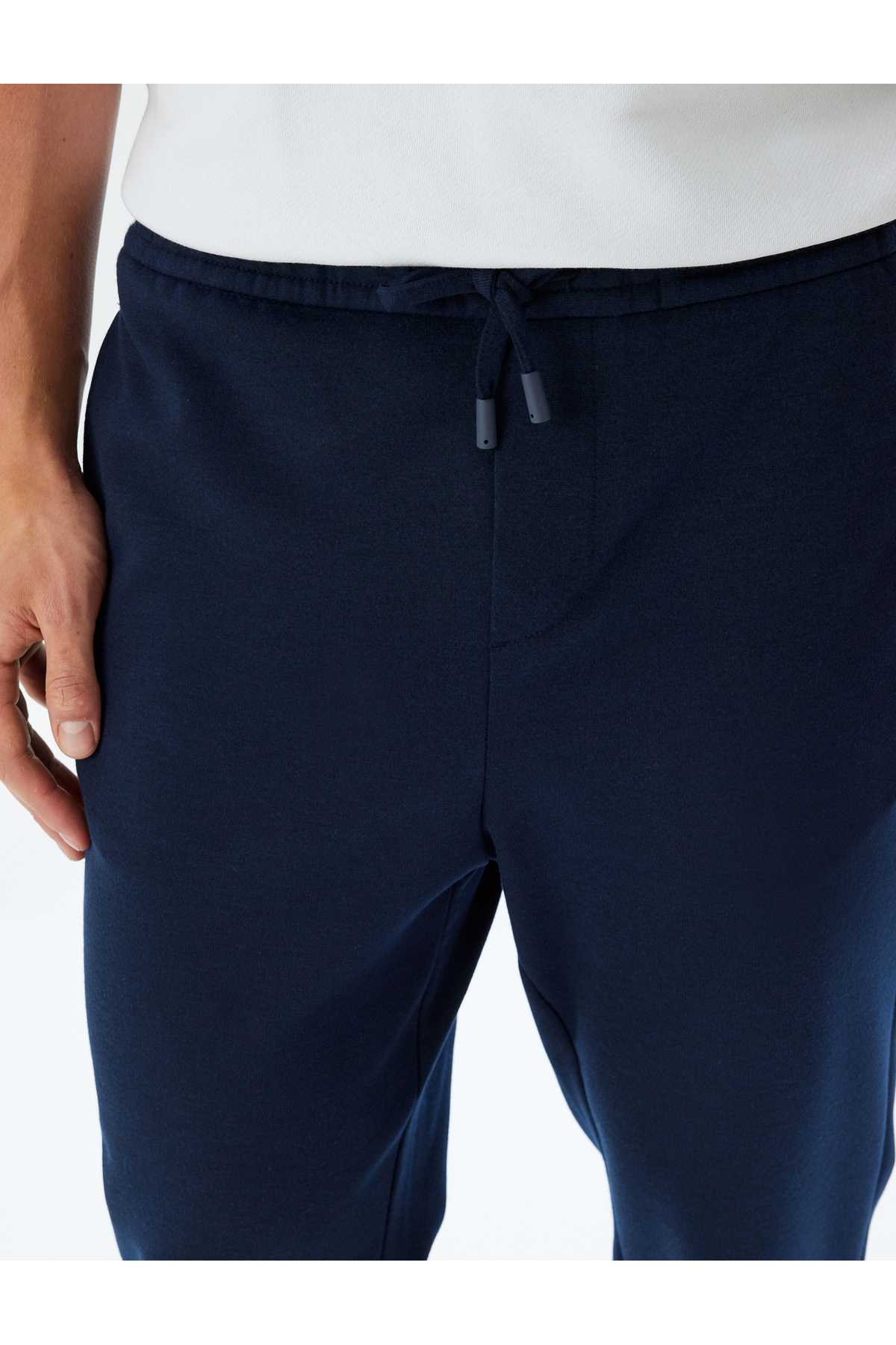 شلوار کمری توری با جزئیات جیب