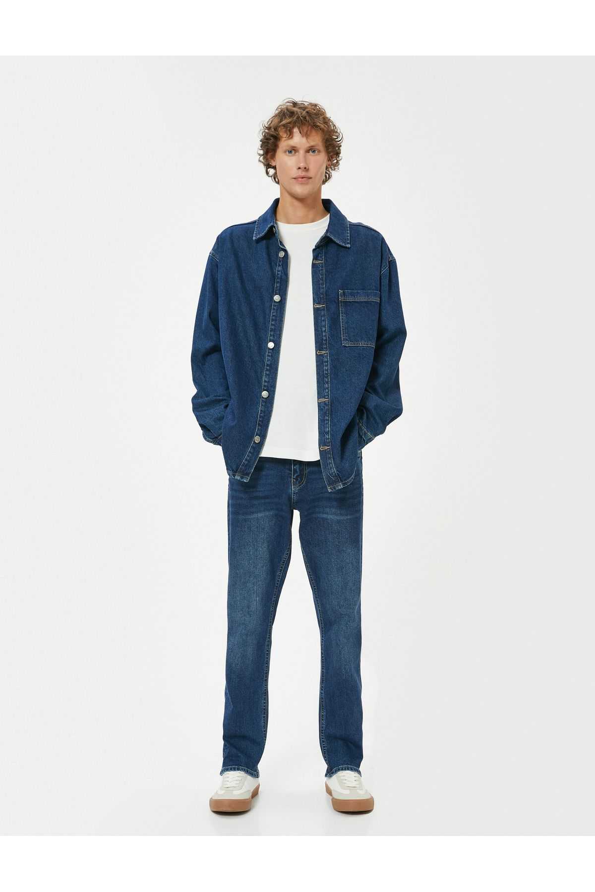 شلوار جین راسته - مارک ژان