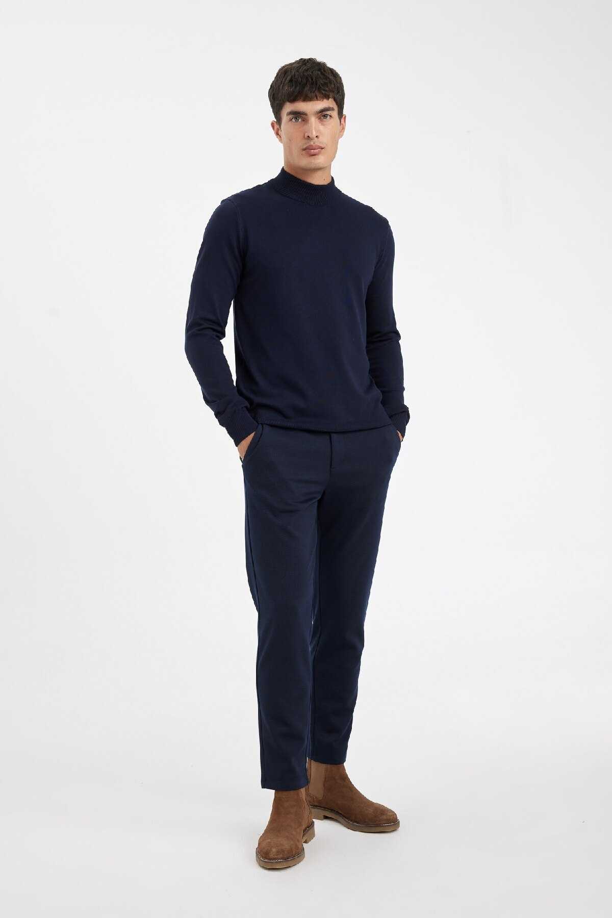 شلوار جیب پایه جیب مسطح PAça D3695AX24AUU