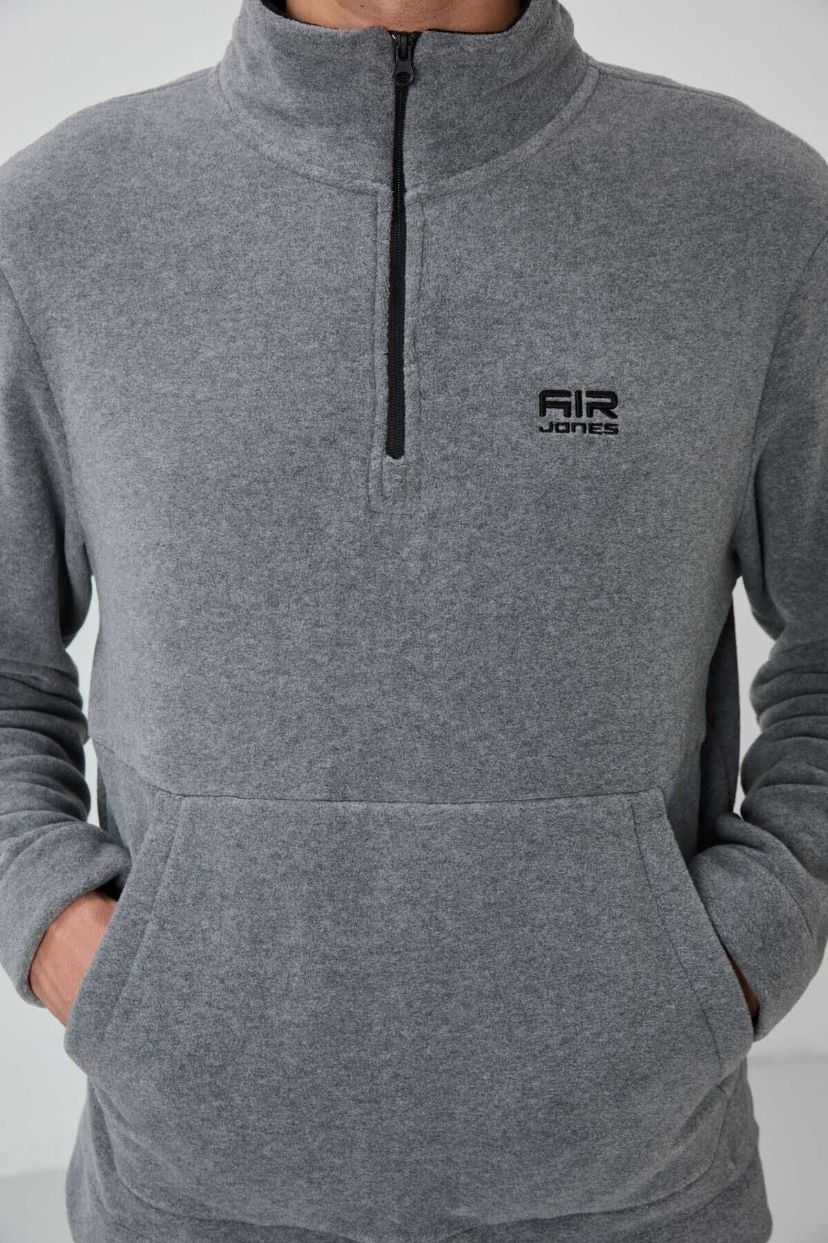 لباس ورزشی مردانه Carol Black Fleece - 85226