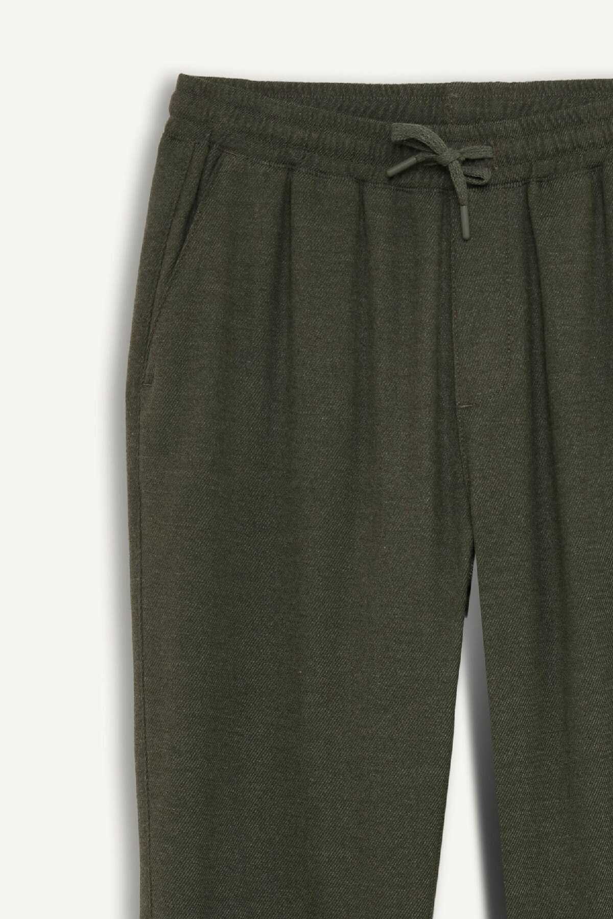 شلوار Jogger توری جیب کمر راست D8641ax24au