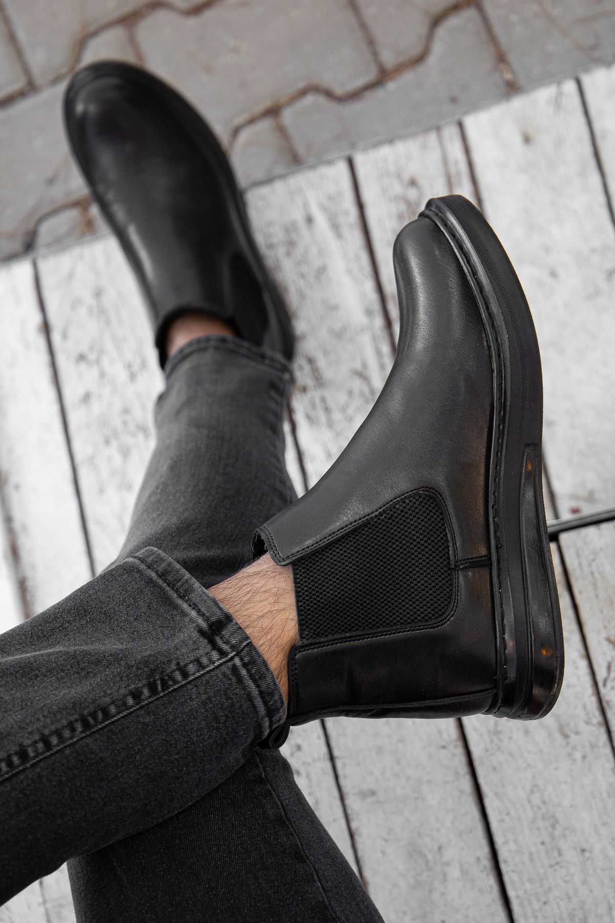 چکمه های مردانه ارتوپدی ضد سرما ارتوپدی روزانه تضمینی D1900