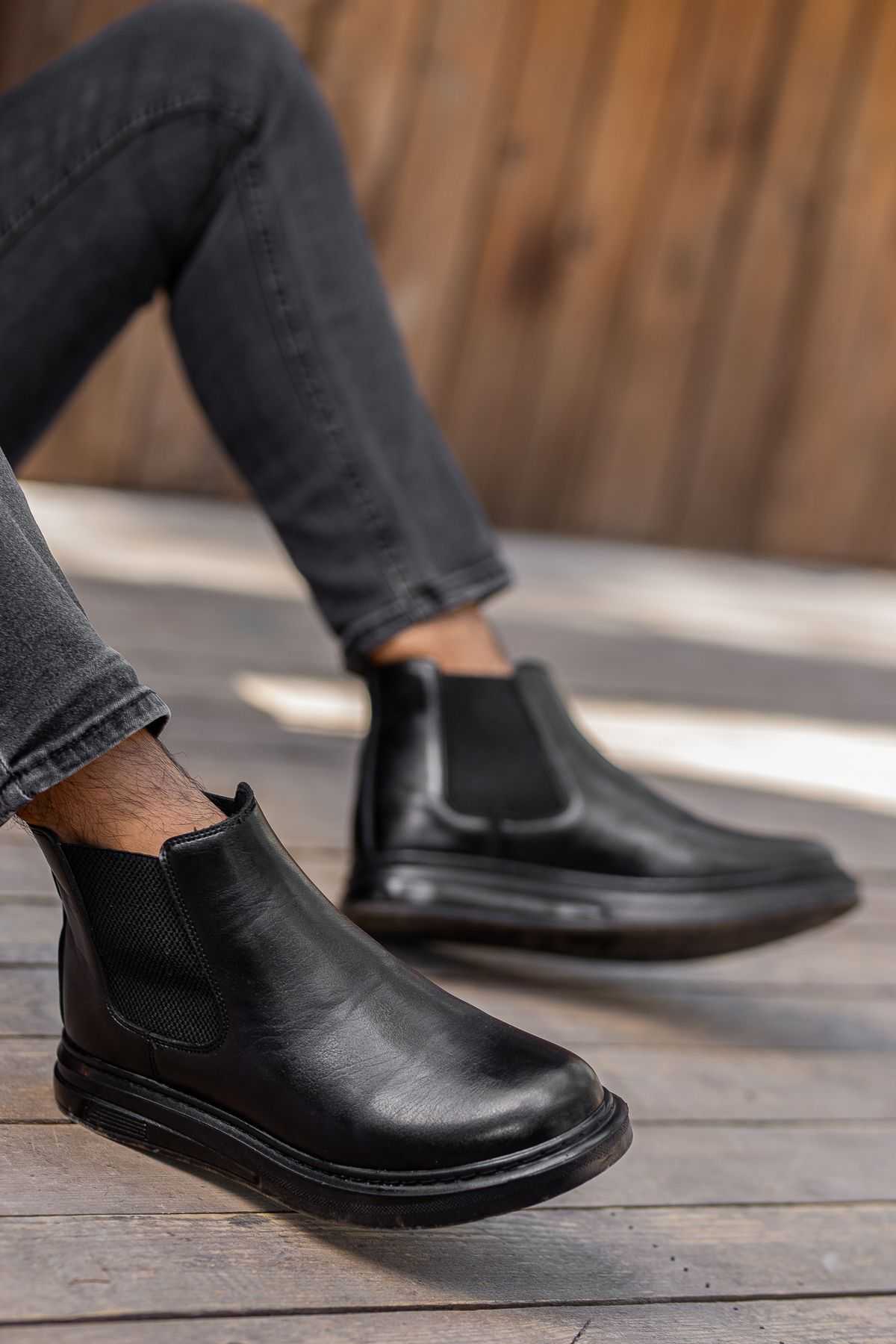 چکمه های مردانه ارتوپدی ضد سرما ارتوپدی روزانه تضمینی D1900