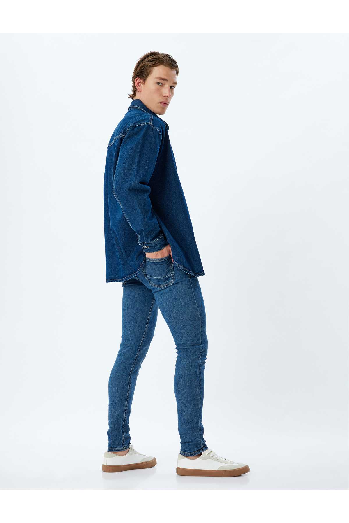 شلوار جین Skinny Fit - Michael Jean