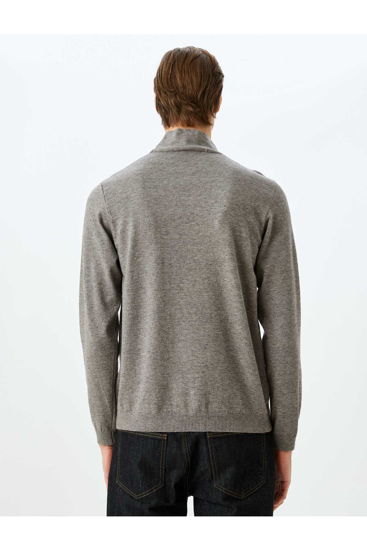 ژاکت زینتی فارغ التحصیل آستین بلند ویسکوز مخلوط