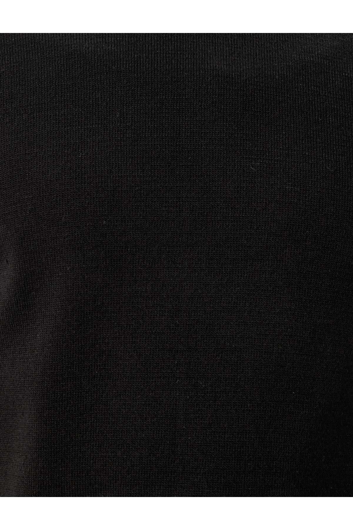 ژاکت بافتنی پایه آستین بلند یقه خدمه