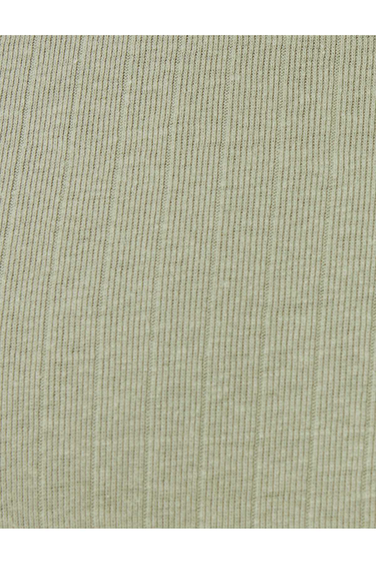 تیشرت پایه آستین کوتاه بافت باریک