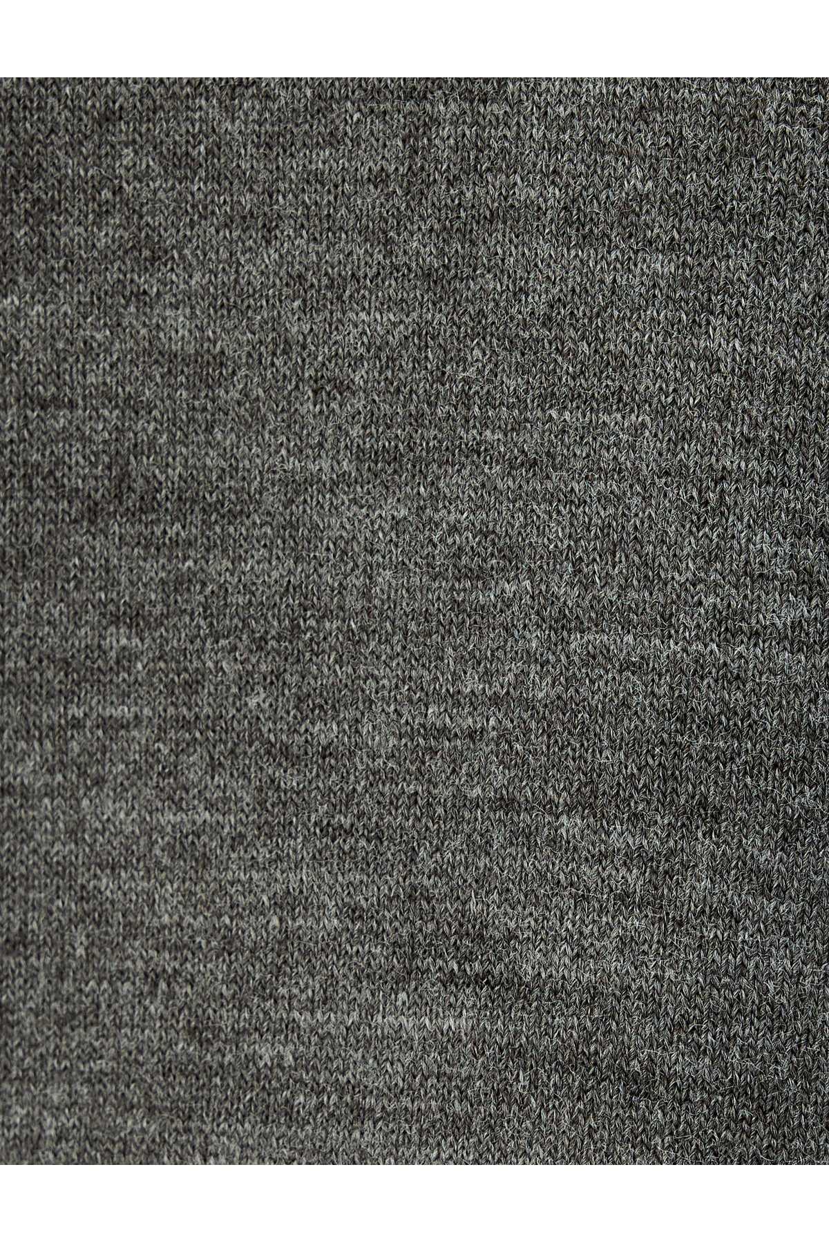 ژاکت بافتنی پایه آستین بلند یقه خدمه