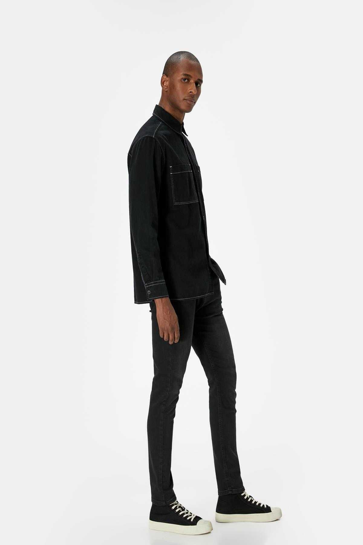 شلوار جین Skinny Fit - Michael Jean