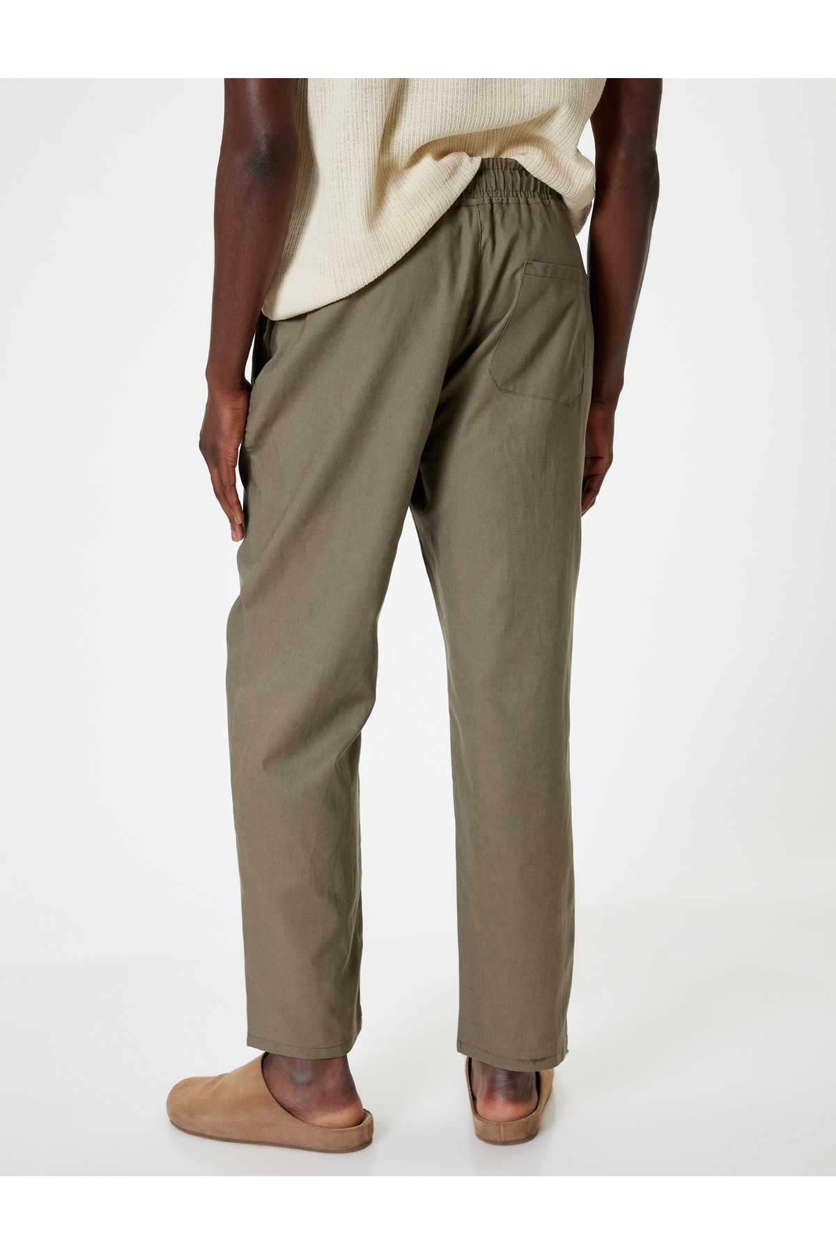 شلوار جین مرد خاکی