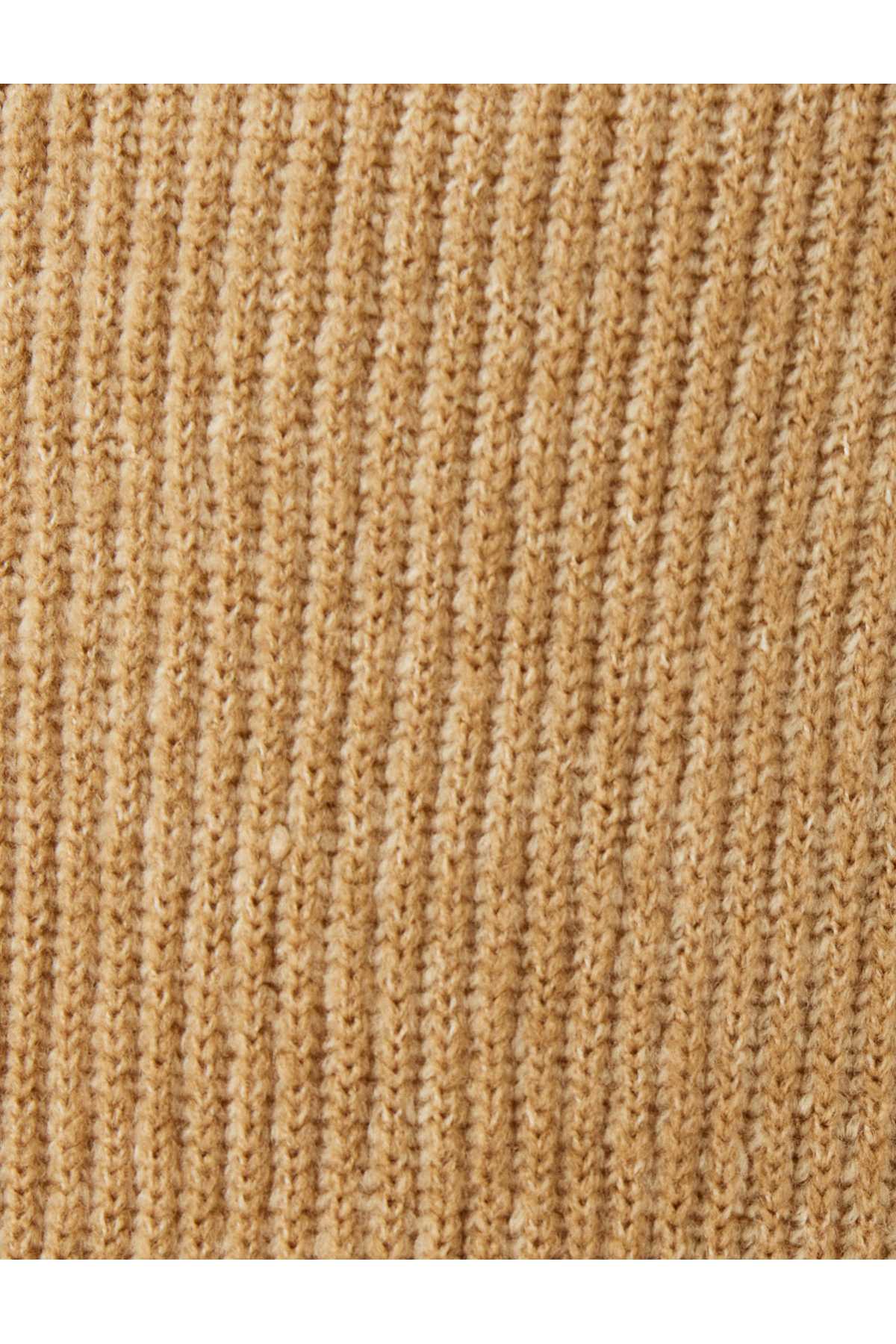 ژاکت بافتنی آستین بلند نیم زیپ