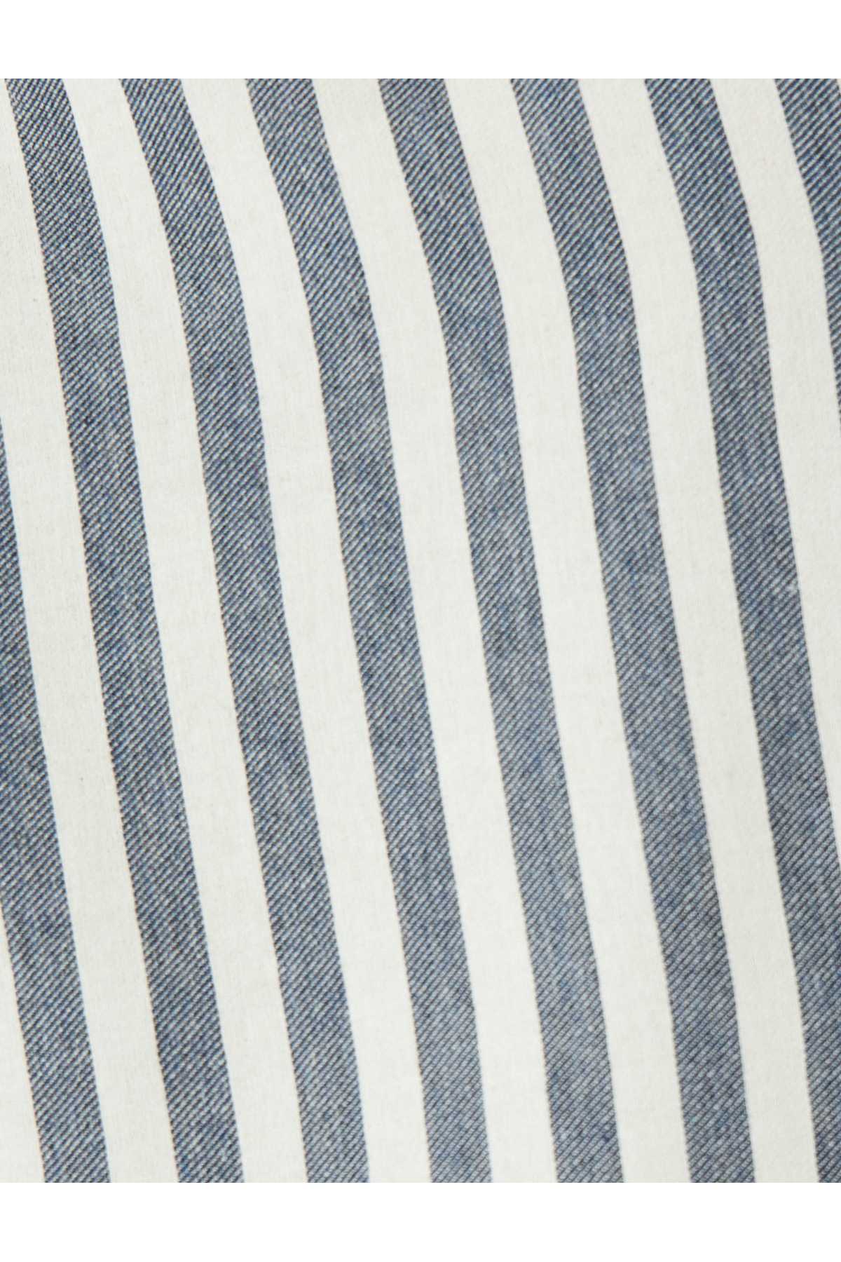 پیراهن مرد خاکستری راه راه باریک 5SAM60004HW