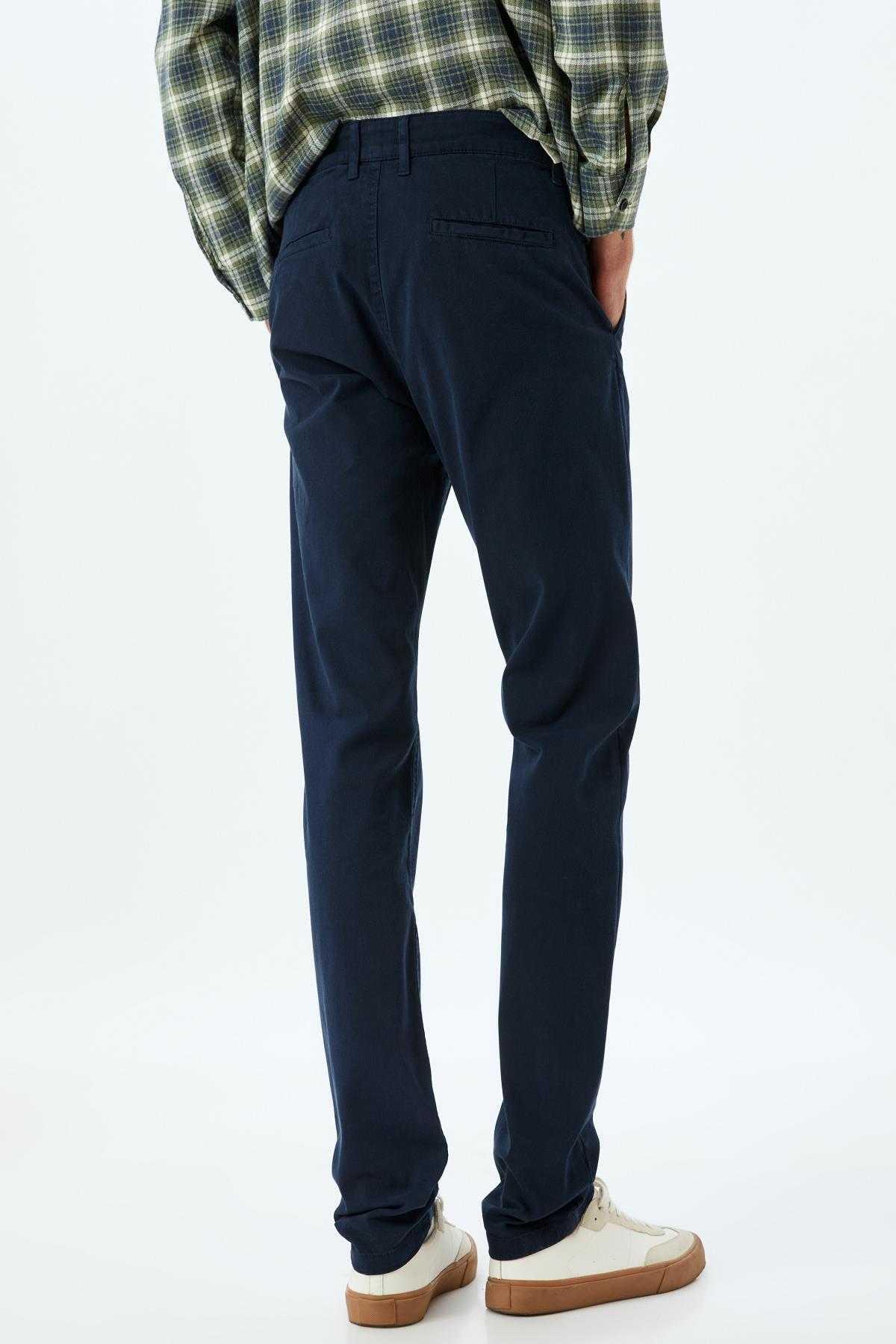 شلوار گاباردین نخی باریک