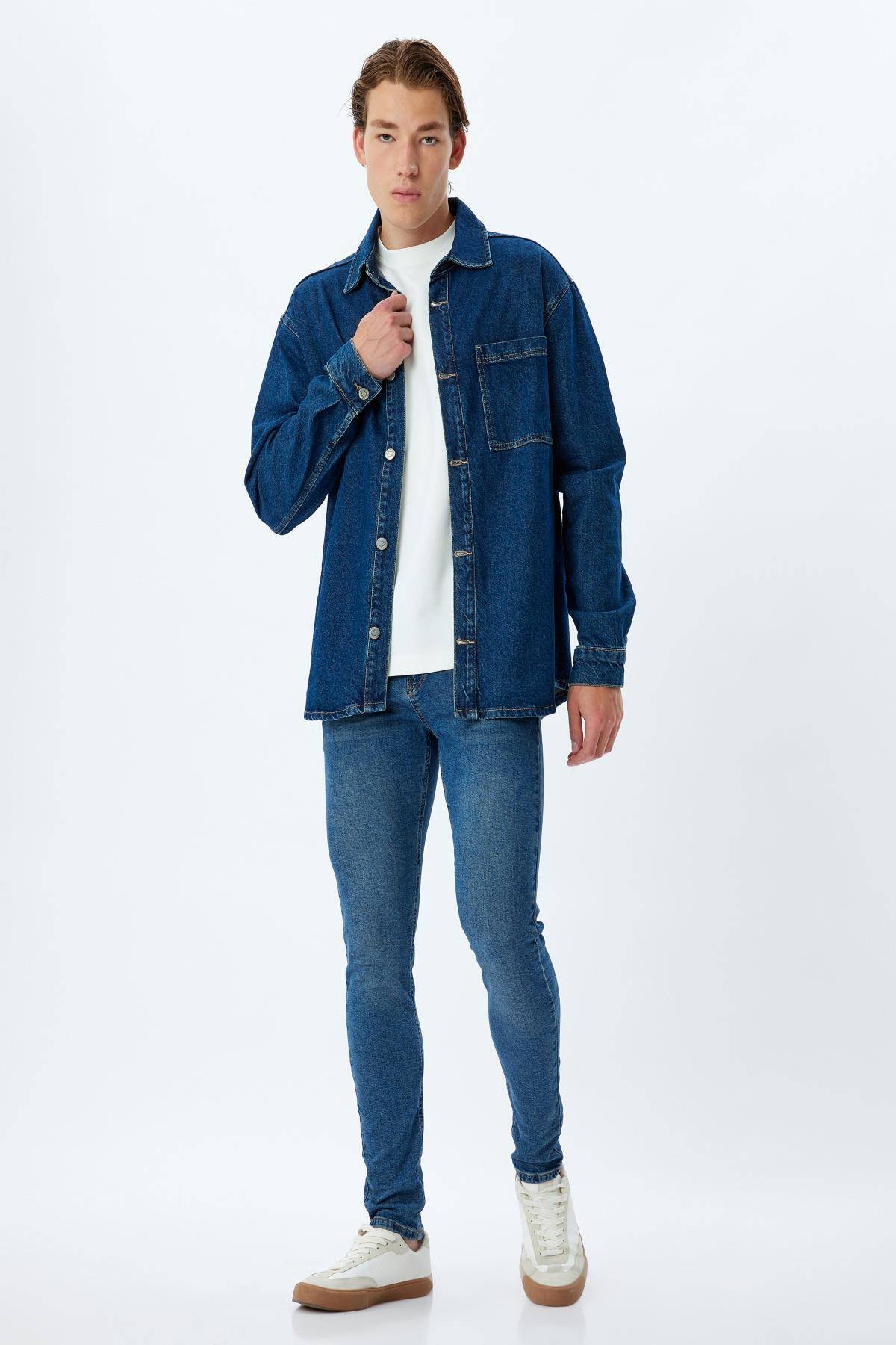 شلوار جین Skinny Fit - Michael Jean