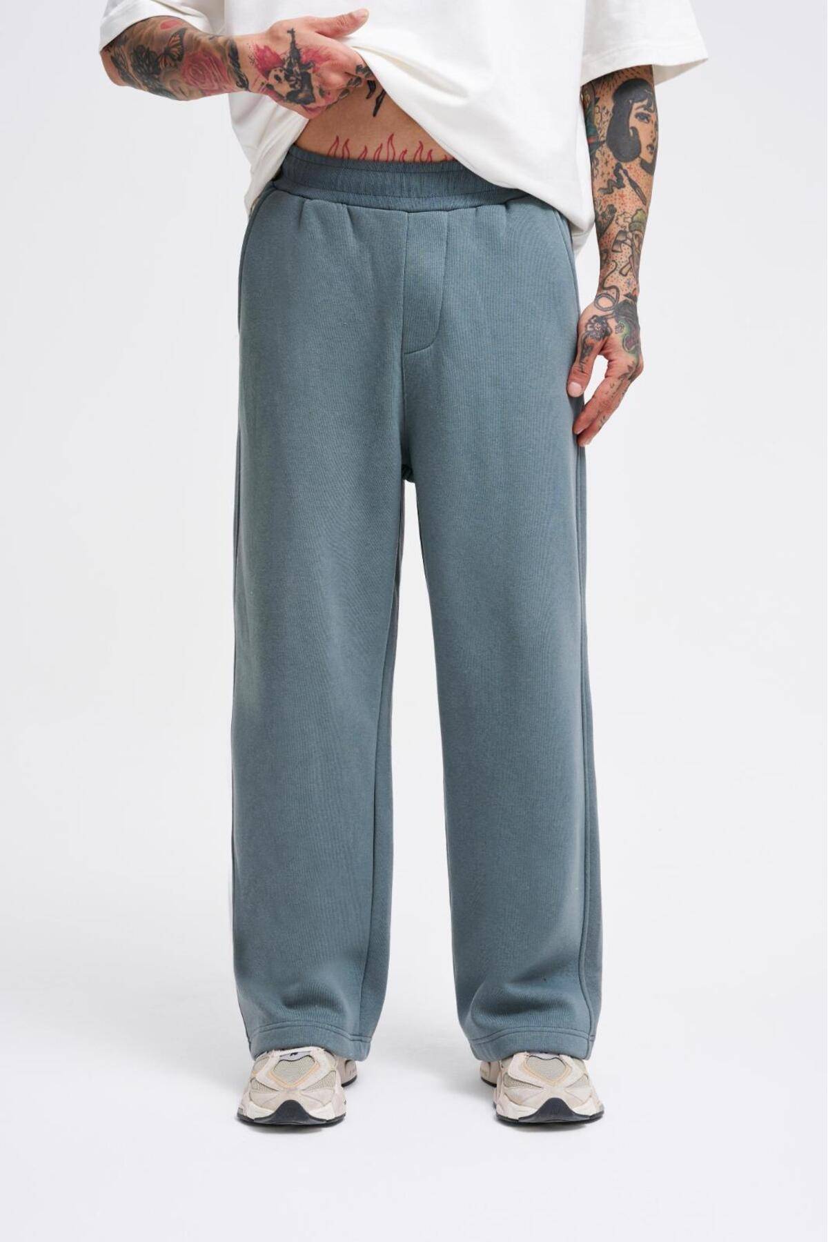 شلوار گرمکن مردانه گشاد قرمز