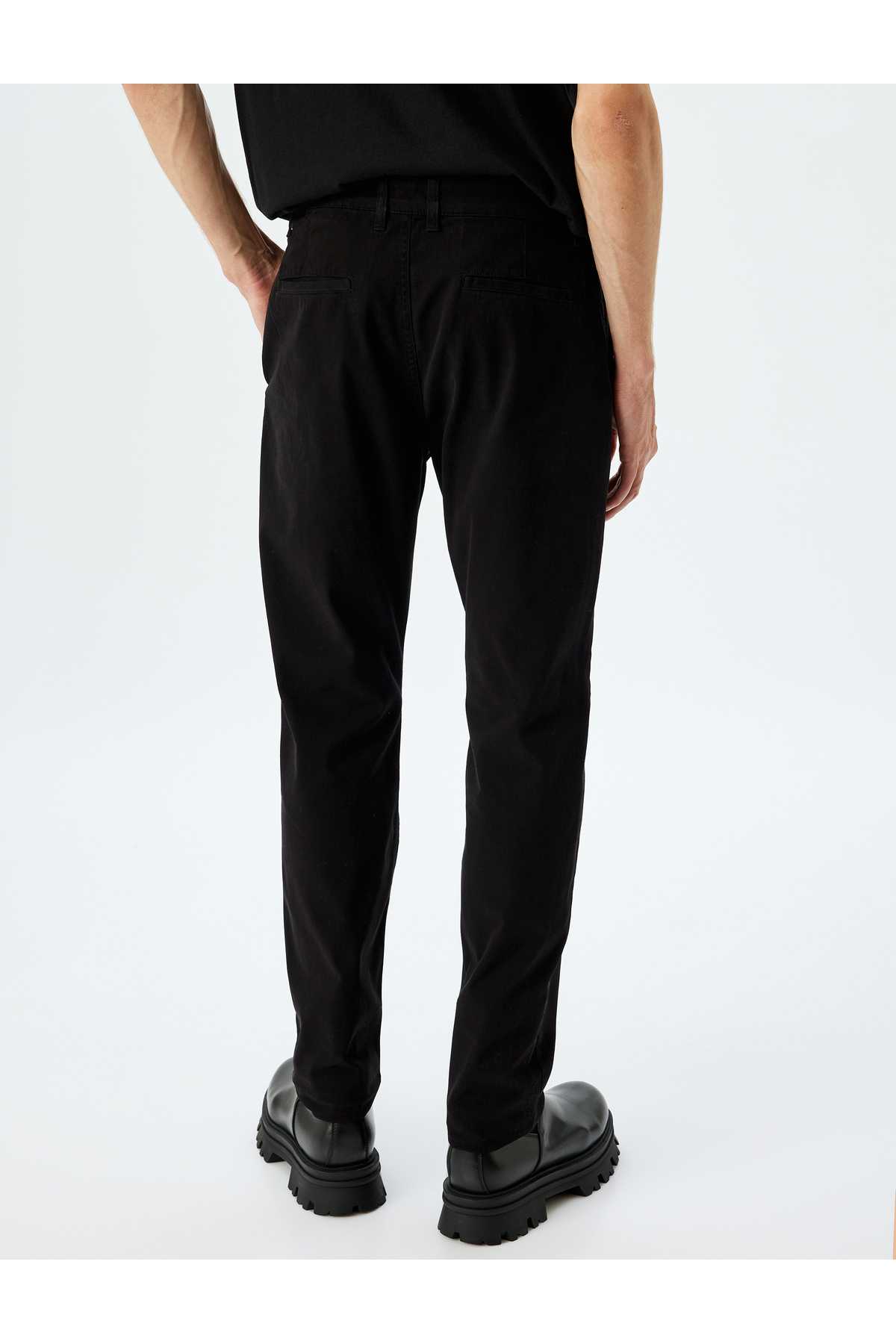 شلوار گاباردین نخی باریک