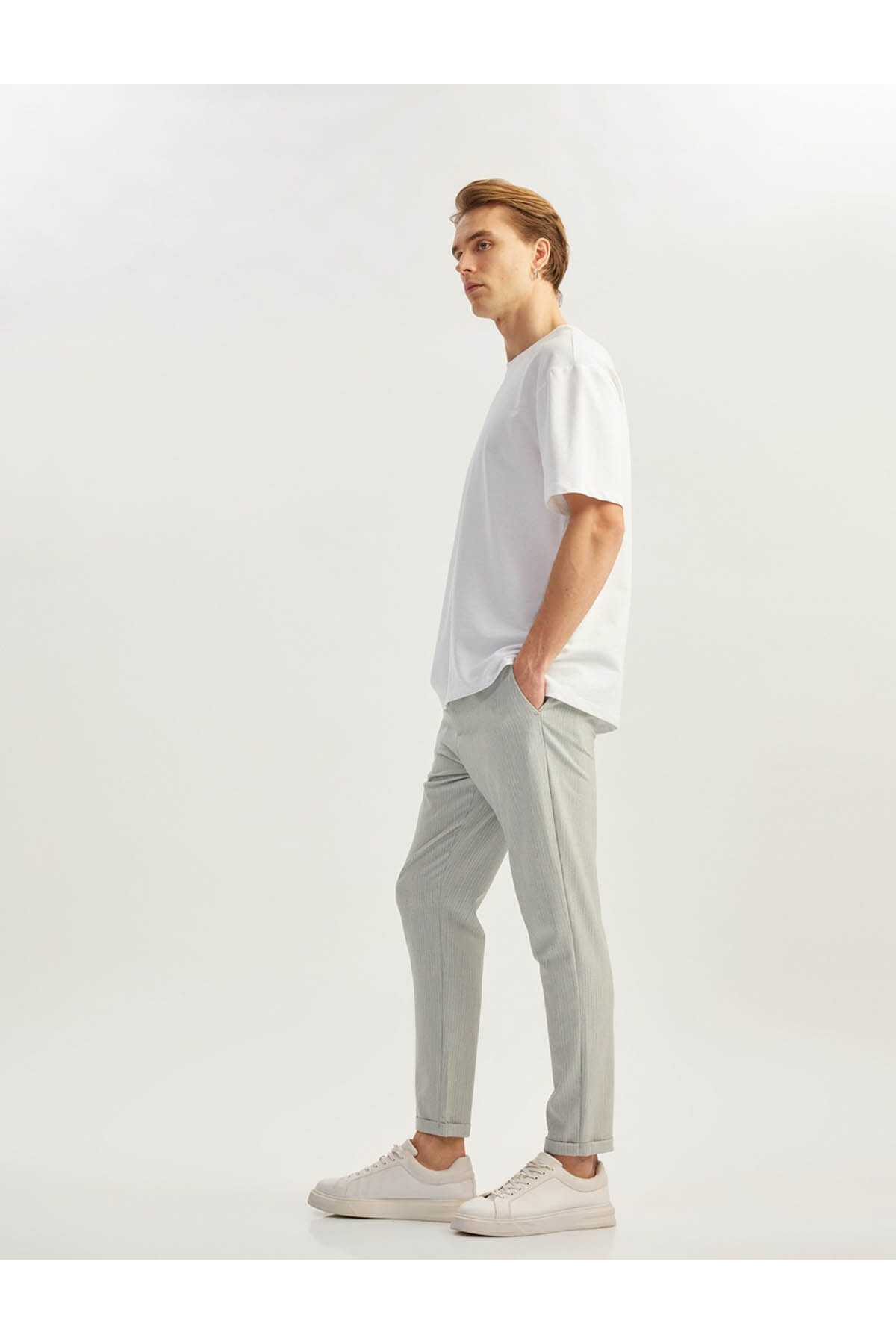 تاشو پاشا ویسکوز مخلوط کمر کمر لک لک لک مناسب شلوار تابستانی