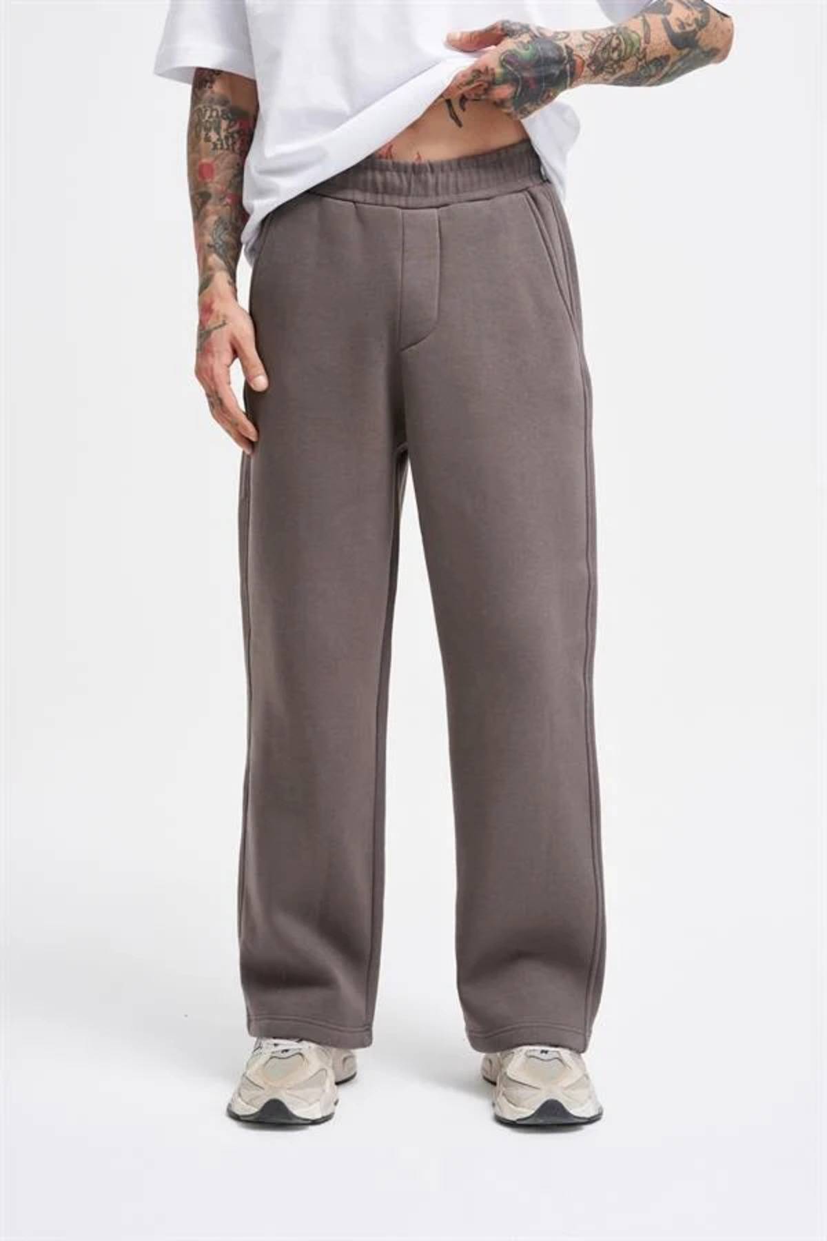 شلوار گرمکن مردانه گشاد قرمز