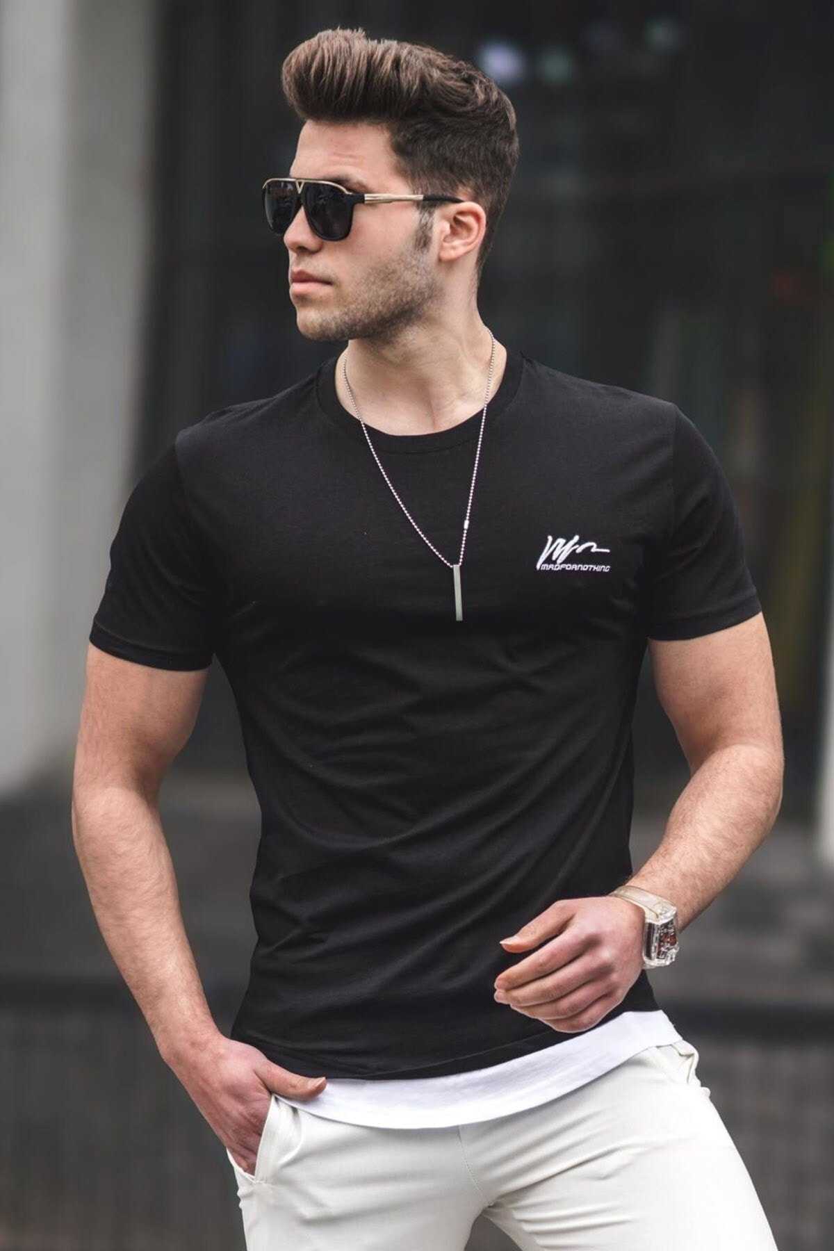 تیشرت دودی مردانه