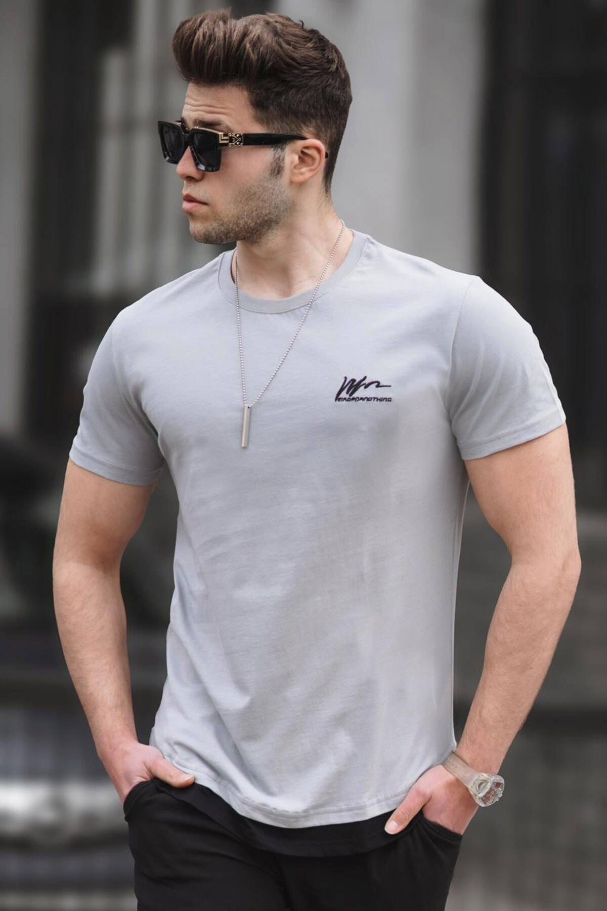 تیشرت دودی مردانه