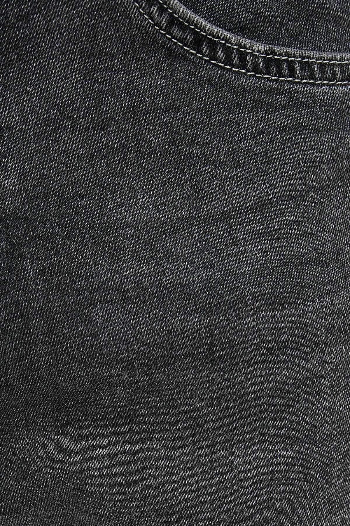 شلوار جین فوق لاغر با جیب های نخی - جاستین ژان